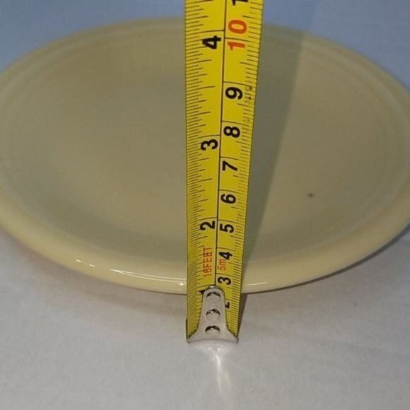 Fiestaware Fiesta Ceramic Salad Plate Dish Ivory CONTAINER - Picture 4 of 7
